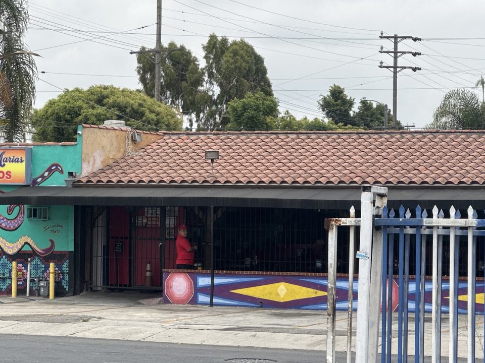 Las Islas Marias storefront on San Pedro Street.